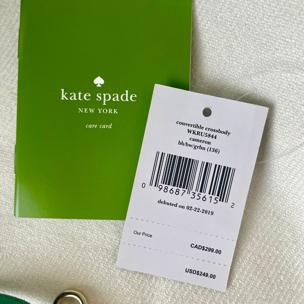 Kate Spade Colorblock Carryall (Crossbody & Clutch) - Brand New - Picture 2 of 7
